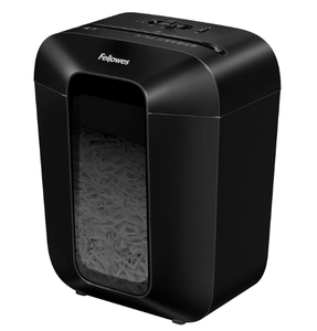 lot 193 image: Fellowes LX50-RS 9-Sheet Cross Cut Paper Personal Shredder