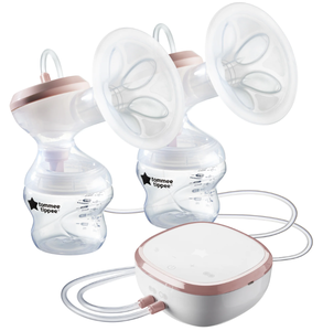 lot 205 image: Tommee Tippee Made for Me Double Electric Breast Pump, USB Rechargeable