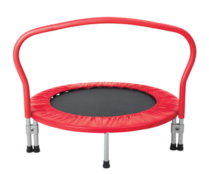 lot 665 image: MinnArk 3-Foot Folding Trampoline, 36 Diameter, for Ages 3 and up