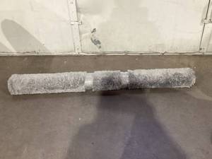 lot 344 image: Mainstays Traditional Solid Gray Shag Indoor Area Rug