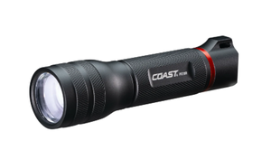 lot 319 image: COAST PX19R Rechargeable Plus 2600 Lumen Handheld LED Flashlight, 5.7 oz