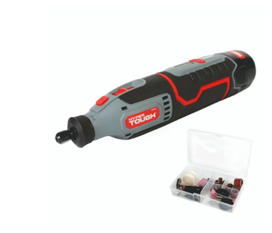 lot 465 image: Hyper Tough 12V Max Cordless Rotary Tool with 40-Piece Accessory Kit