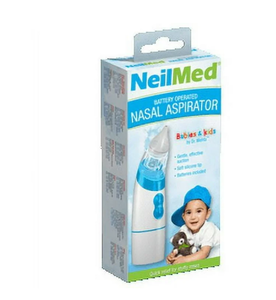 lot 479 image: LOT OF 3 NeilMed Battery Operated Nasal Aspirator, for Babies and Kids,