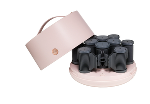 lot 607 image: Hairitage Ceramic Thermal Hot Rollers for all hair types & textures, 10 Piece Set,