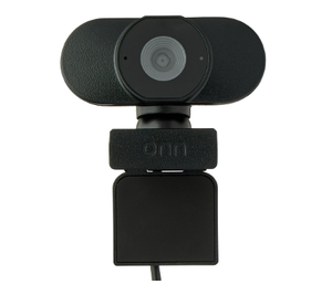 lot 608 image: LOT OF 2 Onn. 1440P Webcam with Autofocus and Built-in Microphone, Adjustable,Black