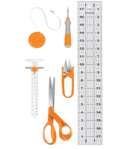 lot 691 image: LOT OF 2 Fiskars Sewing Essentials Set (6pc)