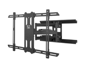 lot 699 image: Kanto PDX650 Articulating Full Motion TV Mount for 37 - 75 TV (Black)