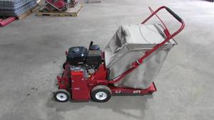 lot 9 image: Classen Power Rake With Bagger