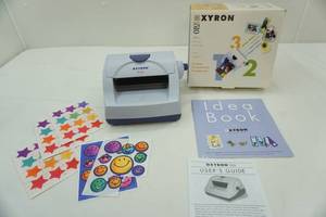 lot 37 image: Xyron model 510 sticker maker, laminator, label maker, magnet maker.