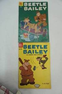 lot 13 image: (2ct) Dell Comics Beetle Bailey 56 & 59