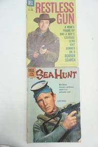 lot 18 image: (2ct) Dell Comics Restless Gun 59 & Sea Hunt 61