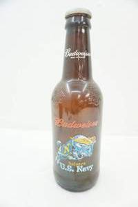 lot 89 image: Budweiser Salutes U.S. Navy Bottle, 14 tall