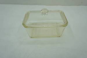 lot 96 image: GlasBake 805 bread pan with lid