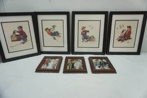 lot 102 image: Norman Rockwell Prints