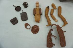 lot 106 image: Johnny West Action Figure Doll