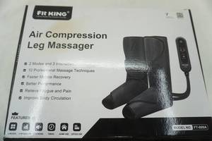 lot 114 image: Fit King Air Compression Leg Massager