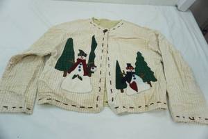 lot 141 image: Christmas Sweater Jacket