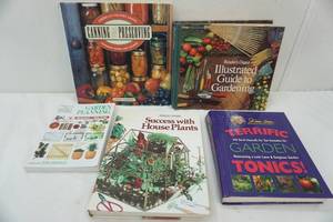 lot 176 image: Gardening & Canning Book Lot