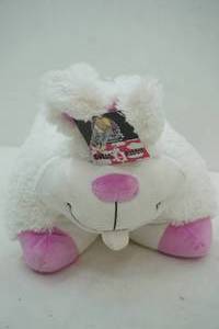 lot 196 image: Cotton Rabbit Animal Squeeze Pillow (with tags)