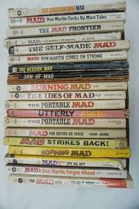 lot 229 image: Vintage Mad books (comics)