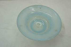 lot 240 image: vintageantique glass lamp shade 11 diameter