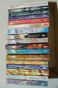 lot 250 image: Book Lot Chicken Noodle Soup for the Soul