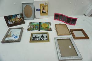 lot 294 image: picture frames and wall art