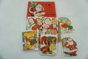 lot 303 image: Vintage Christmas Cards & Envelopes