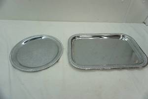 lot 358 image: serving platters