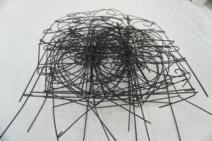 lot 397 image: wire garden fence