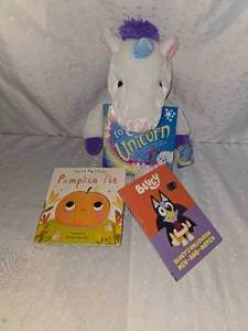 lot 14 image: books and stuffy
