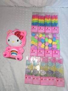 lot 41 image: hello kitty stuffy and other toys