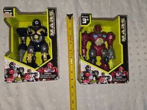 lot 61 image: 2 robot figures