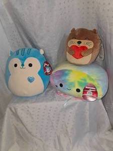 lot 114 image: squishmallows stuffys