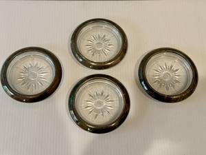 lot 86 image: Silver Plated Coasters