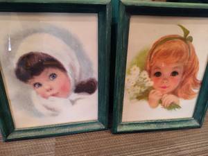 lot 98 image: Vintage Northern Tissue Girls by Francis Hook