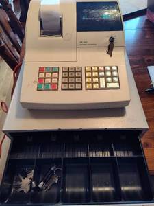lot 125 image: Samsung ER 350 Electronic Cash Register