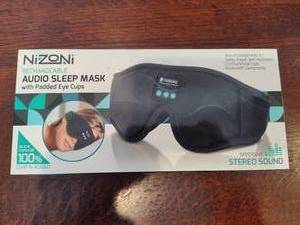 lot 114 image: Nizoni Audio Sleep Mask New