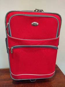 lot 135 image: Red Carry-On Luggage