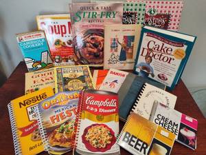 lot 138 image: Assorted Lot of Cookbooks