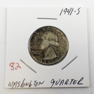 lot 82 image: 1941-S Washington Quarter