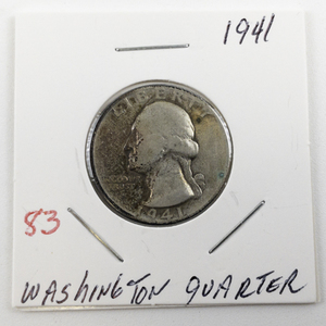 lot 83 image: 1941 Washington Quarter