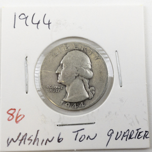 lot 86 image: 1944 Washington Quarter