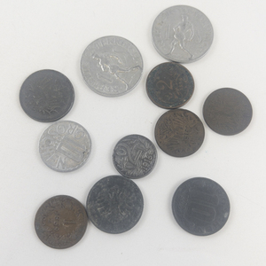 lot 265 image: 1 bag of misc. Austrian coins dated from 1859, 1893, 1896, 1897, 1918 and more