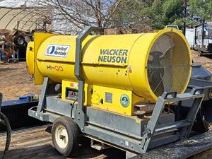 2014 Wacker-Neuson HI400 HD D Heater (on trailer) with Tubes