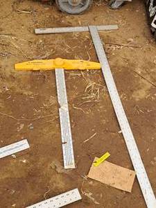 lot 484 image: 48 Drywall Square and Johnson Drywall Scoring Square No. RTS24