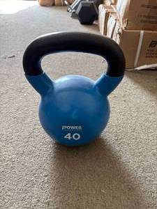 lot 12 image: 40lb Kettlebell