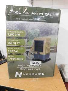 lot 33 image: Hessaire 3,100 CFM 3-Speed Portable Evaporative Cooler (Swamp Cooler) for 950 sq. ft.