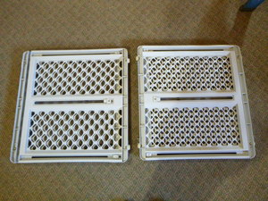 lot 12 image: 2 North States Supergate Ergo Child Safety Gates
