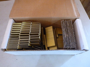 lot 26 image: Partial Box of B&C Eagle 16 Gauge Galvanized Staples